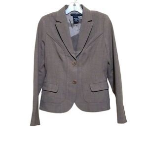 Laundry Brown Blazer Sz 8